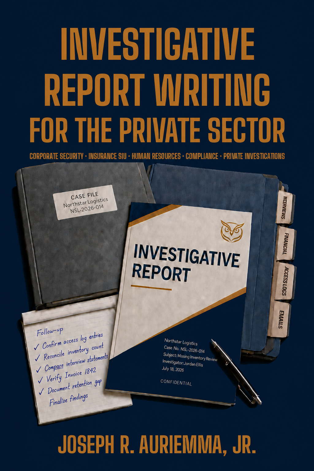 Investigative Report Writing for the Private Sector book cover